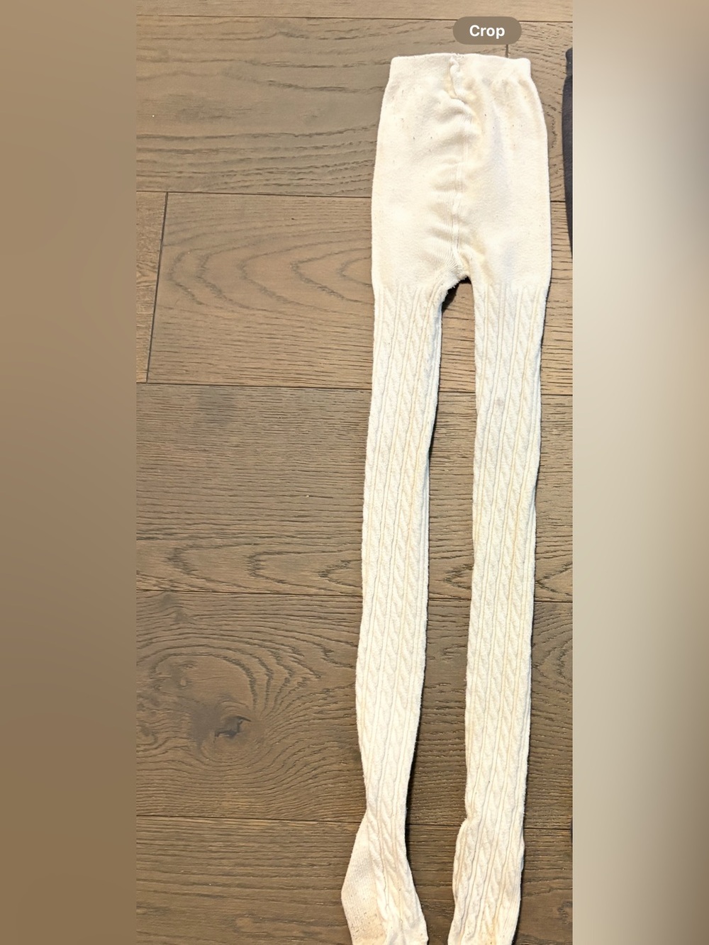 Gymboree Rene girls cable knit tights sz 8/10